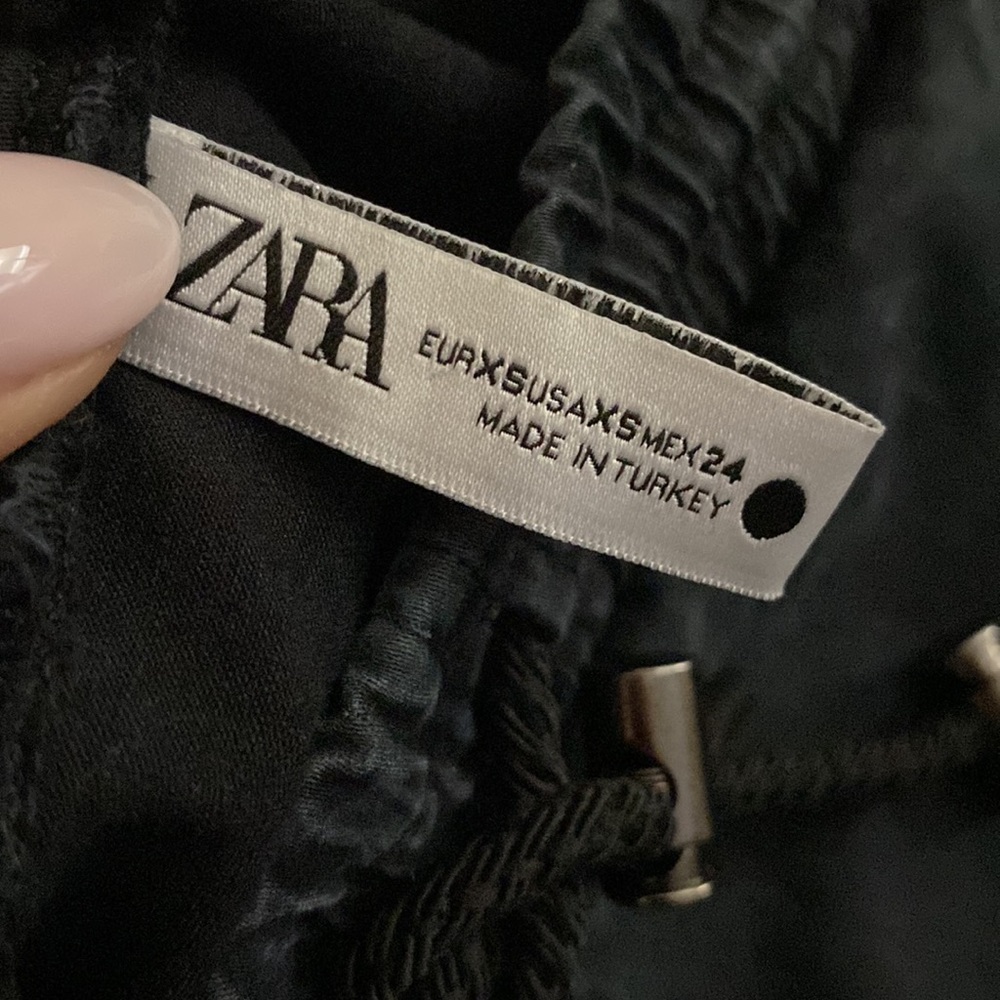 ZARA JOGGER PANT in BLACK - Picture 3 of 5